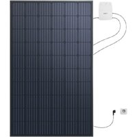 EET Solar LightMate Naked (300W) - Solarpanel - Schwarz von EET Solar