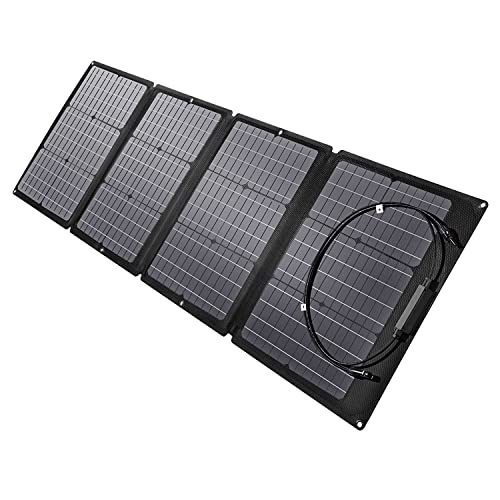 ECOFLOW 110W Solar Panel, Solarpanels Faltbar Solarmodul für Delta & RIVER Serie Tragbare Powerstation, Photovoltaik Modul Solaranlage für Outdoor Garten Balkon Wohnwagen Camping von EF ECOFLOW