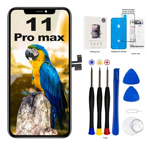EFAITHLIFE für iPhone 11 Pro Max Display LCD Display and 3D-Touchscreen-Digitalisierer mit Reparaturwerkzeug von EFAITHLIFE