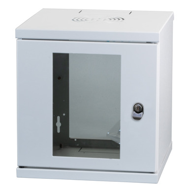 10" Wandgehäuse 6HE, Tiefe 300 mm -- RAL7035 10" Wandgehäuse 6HE, Tiefe 300 mm -- RAL7035 von EFB ELEKTRONIK