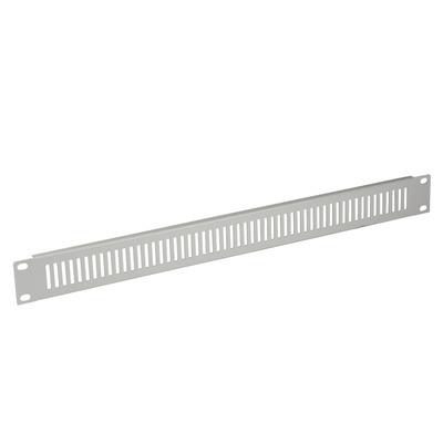 19" 2HE Blindplatte, perforiert, RAL9005 -- von EFB ELEKTRONIK