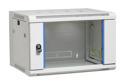 19" Wandgehäuse Flat Pack 21HE -- Tiefe 600 mm, RAL7035 von EFB ELEKTRONIK