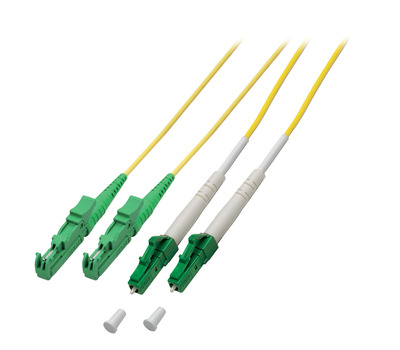Duplex Patchkabel E2000©/APC-LC/APC OS2 -- 35m LSZH 3mm gelb von EFB ELEKTRONIK