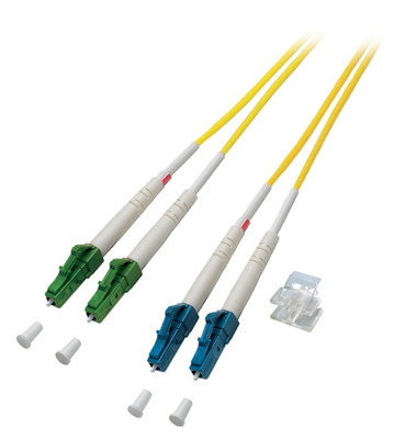 Duplex Patchkabel LC/APC-LC OS2 G652D -- 2m LSZH 2mm gelb von EFB ELEKTRONIK