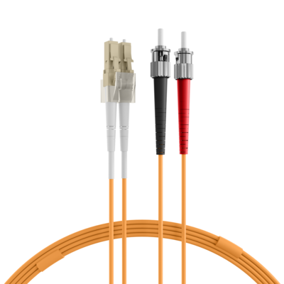 Duplex Patchkabel LC-ST OM2 -- 7,5m LSZH 2mm orange von EFB ELEKTRONIK