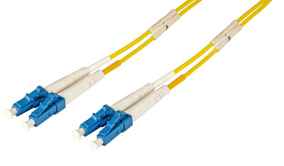 Duplex Patchkabel LC-LC OS2 G652D -- 40m LSZH 2mm gelb von EFB ELEKTRONIK