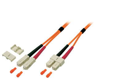 Duplex Patchkabel SC-SC OM2 -- 2m LSZH 3mm orange von EFB ELEKTRONIK