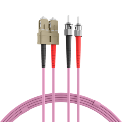 Duplex Patchkabel SC-ST OM4 -- 15m LSZH 3mm erikaviolett Duplex Patchkabel SC-ST OM4 -- 15m LSZH 3mm erikaviolett von EFB ELEKTRONIK