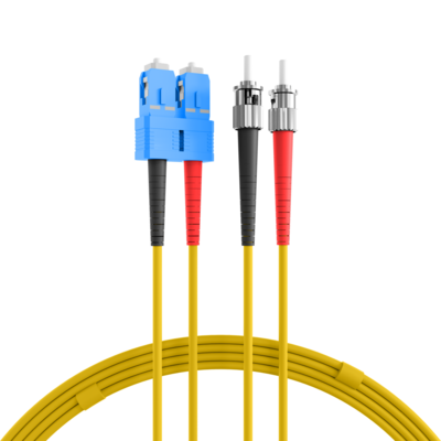 Duplex Patchkabel SC-ST OS2 G652D -- 2m LSZH 3mm gelb von EFB ELEKTRONIK