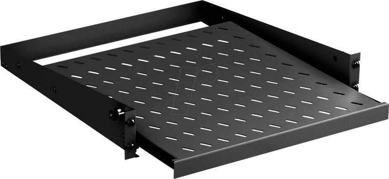 EFB 691667TS.2C - 19'' Fachboden, 2HE, Tiefe 555 mm, RAL9005 von EFB-ELEKTRONIK