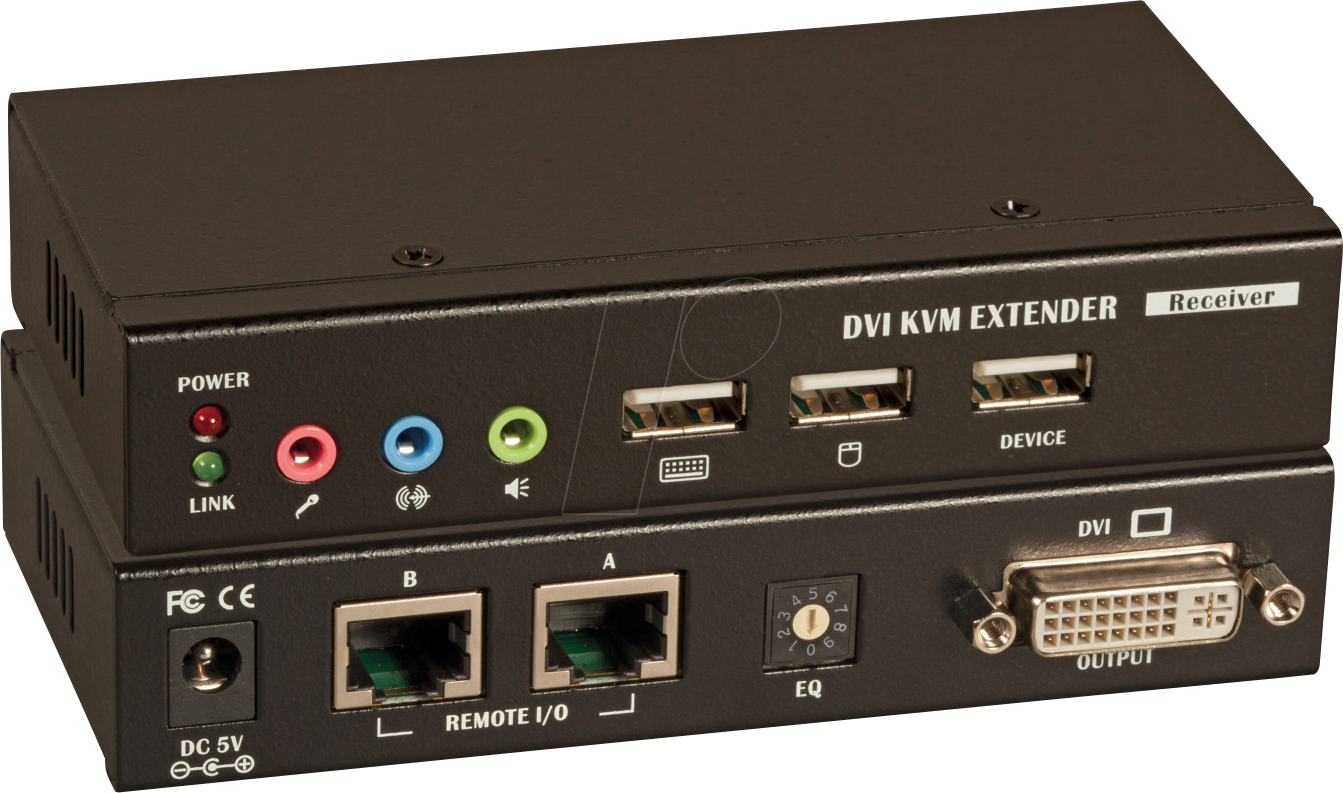 EFB EB963 - KVM Extender, DVI, USB, Set von EFB-ELEKTRONIK
