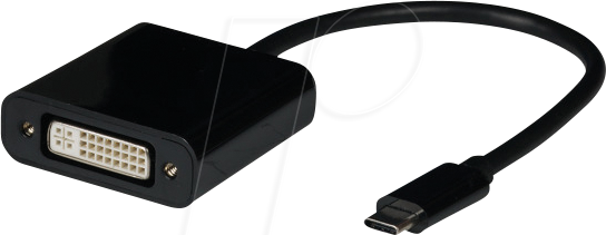 EFB EBUSBC-DVI - Adapter USB C  > DVI, 1080p, 0,15 m von EFB-ELEKTRONIK