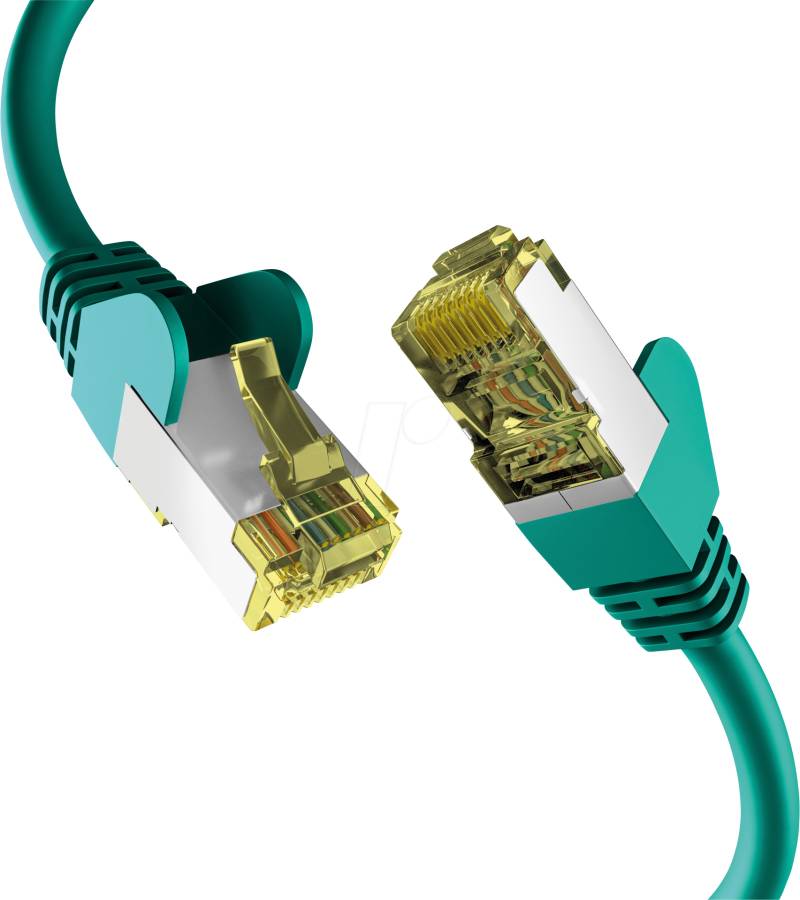 EFB EC020200076 - Patchkabel, Cat.6a, S/FTP PiMF, 0,5 m, grün von EFB-ELEKTRONIK