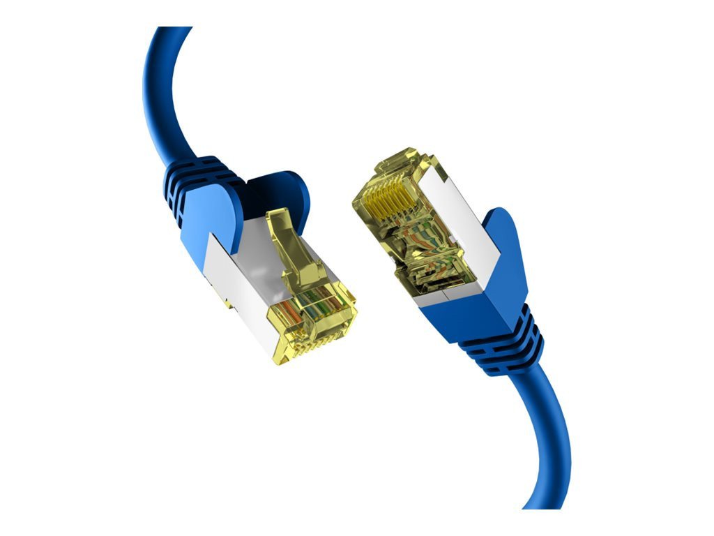 EFB ELEKTRONIK EFB ELEKTRONIK EFB CAT6a BLAU 0,50m Patchkabel S/FTP PIMF Netzwerkkabel von EFB ELEKTRONIK