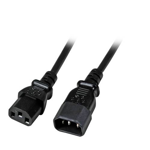 EFB Elektronik Strom Anschlusskabel 2m Schwarz von EFB ELEKTRONIK