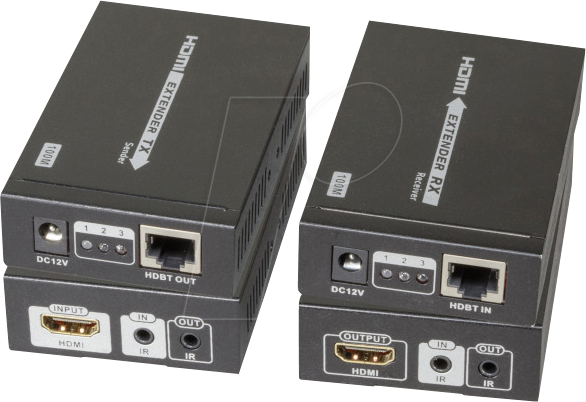 EFB HDBT-100V2 - HDMI Extender, 4K 60Hz, UHD, 100 m von EFB-ELEKTRONIK