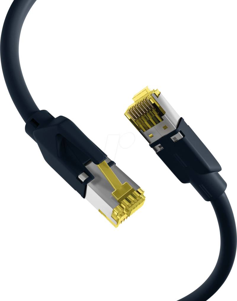 EFB K3130.5 - Patchkabel, Cat.7 Rohkabel, S/FTP, 5 m, schwarz von EFB-ELEKTRONIK