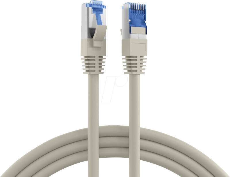 EFB K5525FGR.2 - Cat.6A S/FTP Patchkabel Super Flex, 2 m, grau von EFB-ELEKTRONIK