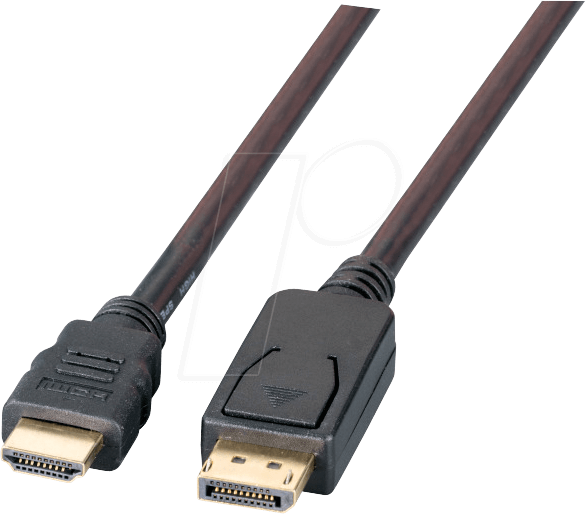 EFB K5561SW.1V2 - DP auf HDMI  A Stecker, 1080p@60Hz, 1 m, schwarz von EFB-ELEKTRONIK