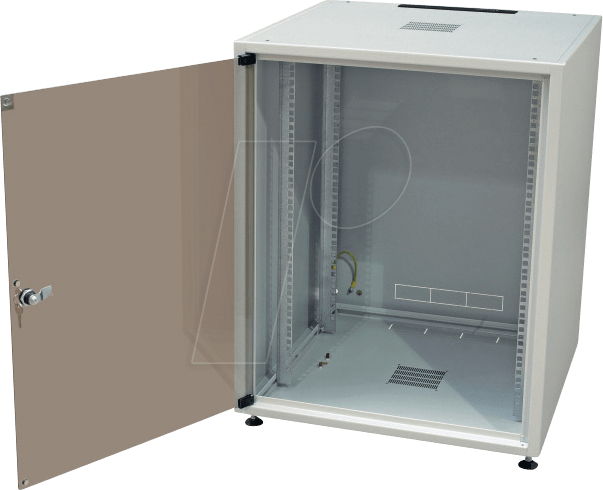 EFB OFF-1566GR - 19'' Netzwerkschrank OFFICE, 15 HE, Tiefe 600 mm von EFB-ELEKTRONIK