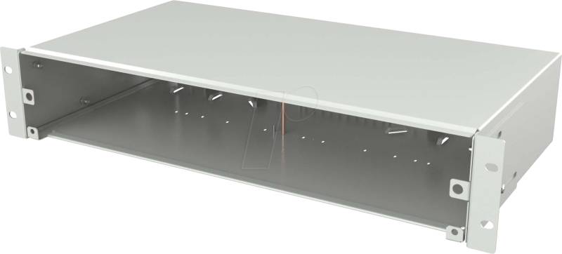 EFB VSB2HE-A-GR - Spleißbox ausziehbar 2HE  ohne Frontblende unbestückt grau von EFB-ELEKTRONIK
