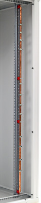 Erdungsschiene für Schränke 42HE -- vertikal, inkl. 12 x Sammelklemme Erdungsschiene für Schränke 42HE -- vertikal, inkl. 12 x Sammelklemme von EFB ELEKTRONIK