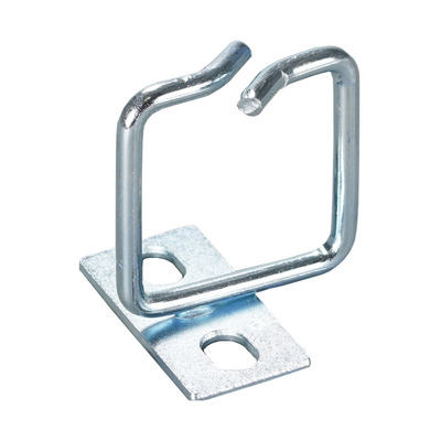 Kabelführungsbügel 40 x 40 mm mit -- seitlich versetzter Montageplatte von EFB ELEKTRONIK
