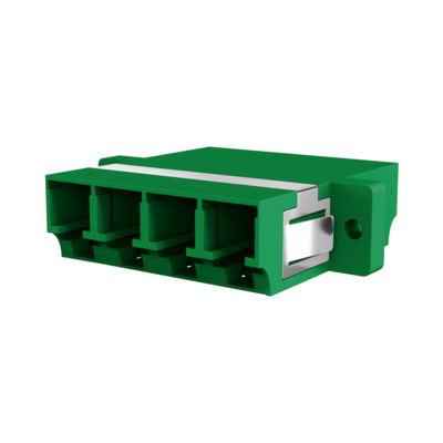 Kupplung LC/APC Quad OS2 grün -- Kupplung LC/APC Quad OS2 grün -- von EFB ELEKTRONIK