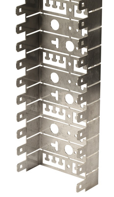 LSA-Montagewanne, 50 Module, T=50 mm -- R=25 mm, VPE 2 Stk. von EFB ELEKTRONIK
