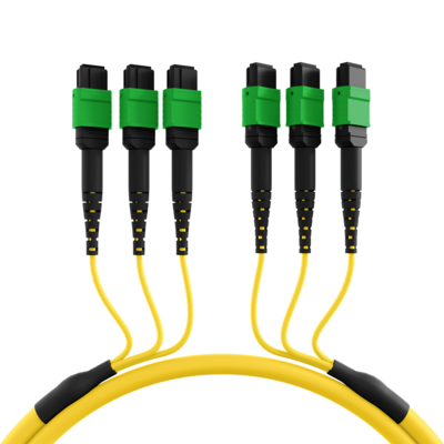 MTP©/APC(F)-MTP©/APC(F) Patchkabel OS2 48 Fasern -- Typ A LSZH gelb 30m von EFB ELEKTRONIK