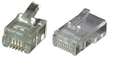 Modular-Stecker RJ10 UTP, E-MO 4/4 SR -- VPE 100 Modular-Stecker RJ10 UTP, E-MO 4/4 SR -- VPE 100 von EFB ELEKTRONIK