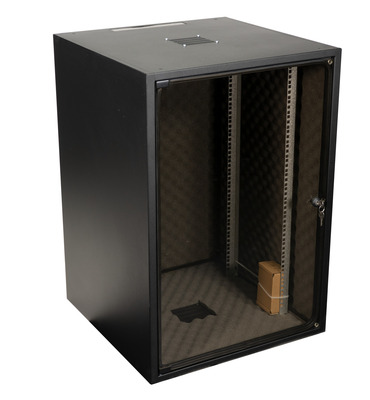 Netzwerkschrank OFFICE 18HE, 600x600 mm -- RAL7035, akustisch gedämmt Netzwerkschrank OFFICE 18HE, 600x600 mm -- RAL7035, akustisch gedämmt von EFB ELEKTRONIK