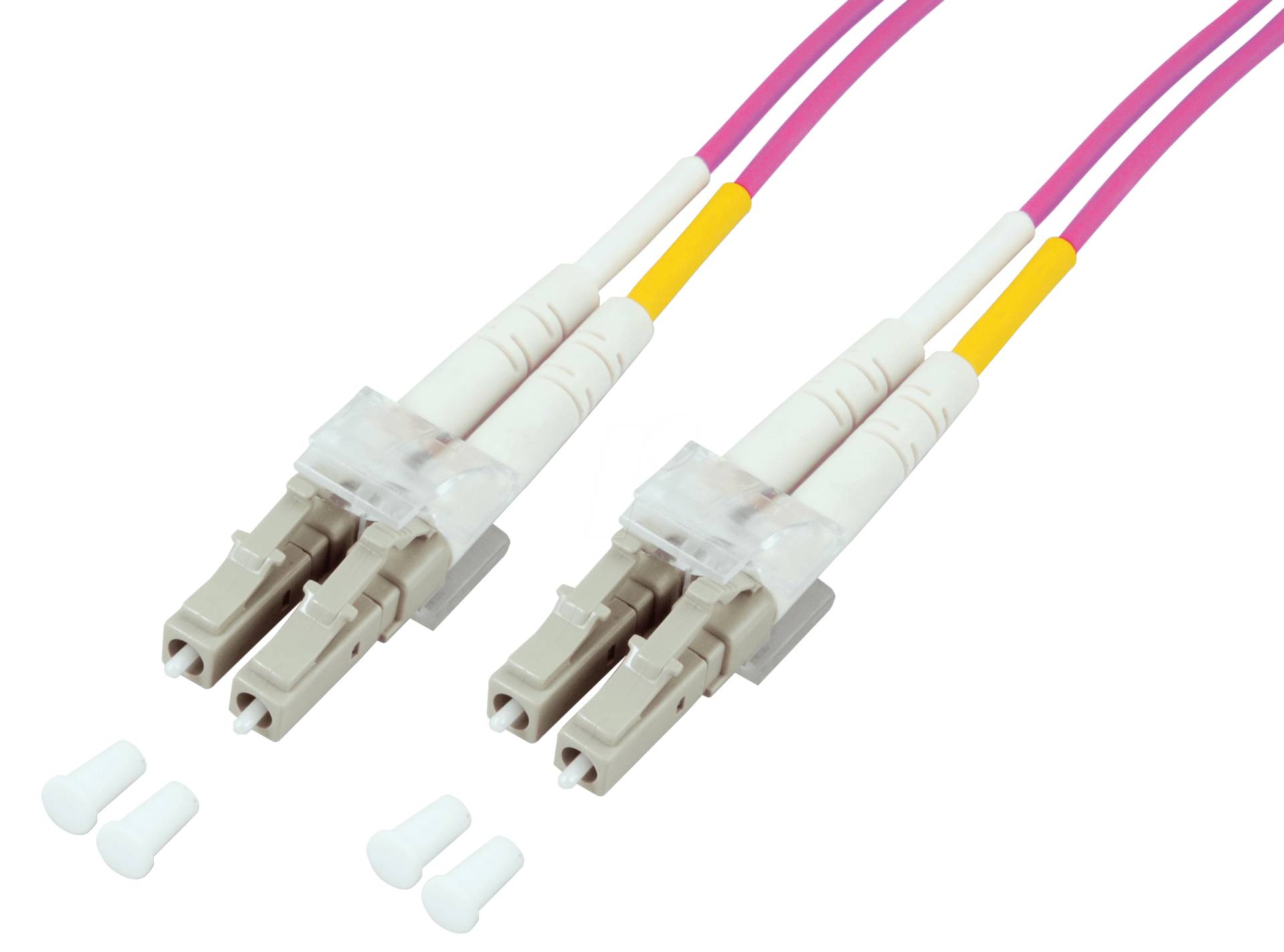 O0319.20 - Duplex Jumper LC-LC 50/125µ, 20 m, OM4, violett von EFB-ELEKTRONIK