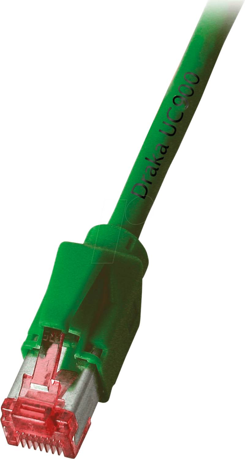 PATCH-600 30 GN - Cat.6A Patchkabel, S/FTP, 30 m, grün von EFB-ELEKTRONIK