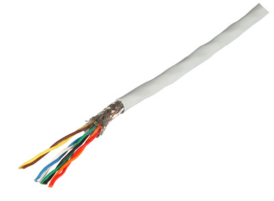 Patchkabel Cat.5e SUTP 4x2x0,16, grau -- RAL7035, 100 Meter von EFB ELEKTRONIK