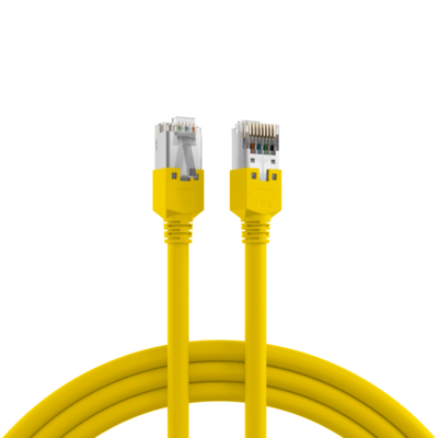 RJ45 Patchkabel Cat.5e S/UTP PVC -- Dätwyler 5502 TM11 gelb 20m von EFB ELEKTRONIK