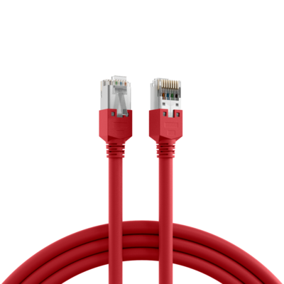 RJ45 Patchkabel Cat.5e SF/UTP LSZH -- Draka UC300 TM11 crossed rot 2m von EFB ELEKTRONIK