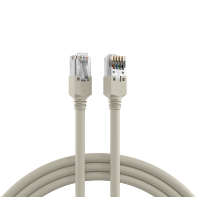 RJ45 Patchkabel Cat.5e SF/UTP LSZH -- Draka UC300 TM11 grau 1m von EFB ELEKTRONIK