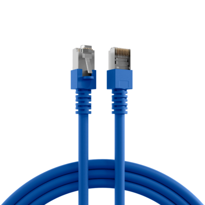 RJ45 Patchkabel Cat.5e SF/UTP PVC -- CCA blau 30m RJ45 Patchkabel Cat.5e SF/UTP PVC -- CCA blau 30m von EFB ELEKTRONIK