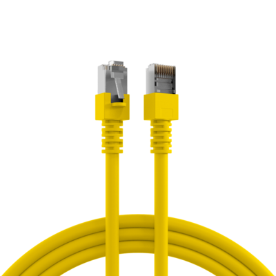 RJ45 Patchkabel Cat.5e SF/UTP PVC -- CCA gelb 25m von EFB ELEKTRONIK