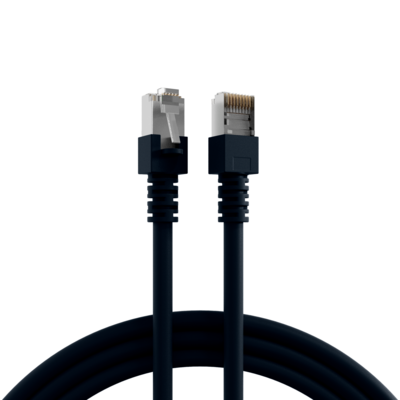 RJ45 Patchkabel Cat.5e SF/UTP PVC -- CCA schwarz 1m RJ45 Patchkabel Cat.5e SF/UTP PVC -- CCA schwarz 1m von EFB ELEKTRONIK