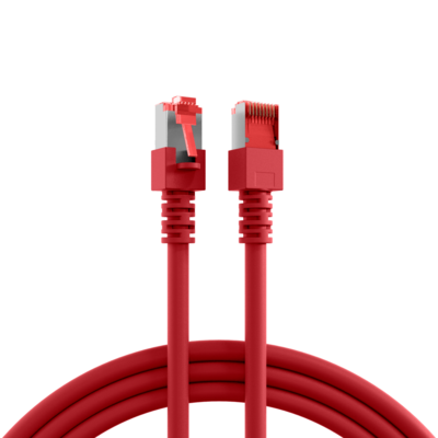 RJ45 Patchkabel Cat.6 S/FTP LSZH -- rot 1m von EFB ELEKTRONIK