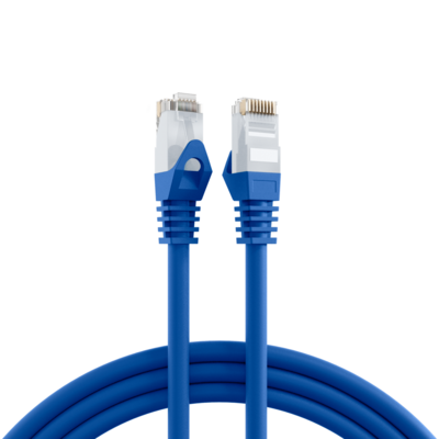 RJ45 Patchkabel Cat.6 U/UTP LSZH -- CCA blau 3m von EFB ELEKTRONIK