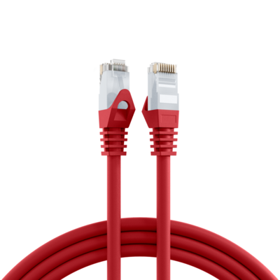 RJ45 Patchkabel Cat.6 U/UTP LSZH -- CCA rot 2m von EFB ELEKTRONIK