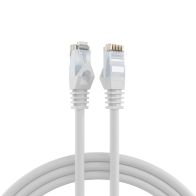 RJ45 Patchkabel Cat.6 U/UTP LSZH -- CCA weiß 0,5m von EFB ELEKTRONIK