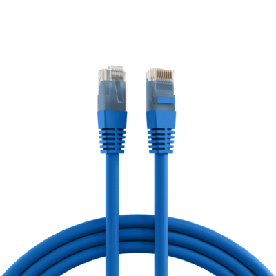 RJ45 Patchkabel Cat.6 U/UTP PVC -- CCA blau 30m von EFB ELEKTRONIK