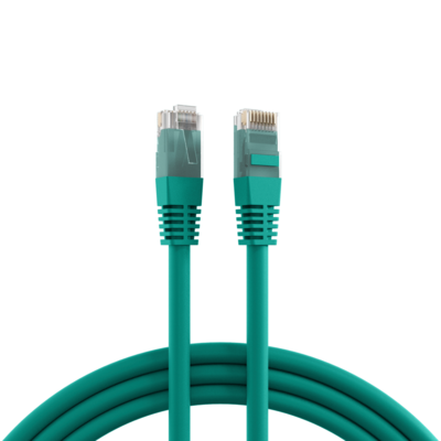 RJ45 Patchkabel Cat.6 U/UTP PVC -- CCA grün 2m von EFB ELEKTRONIK
