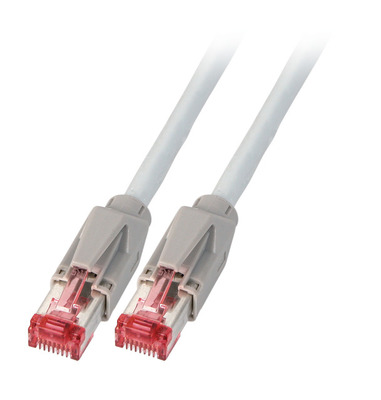 RJ45 Patchkabel Cat.6A S/FTP FR HF -- Kerpen F6-90 TM21 grau 30m von EFB ELEKTRONIK