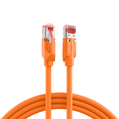 RJ45 Patchkabel Cat.6A S/FTP LSZH -- Draka UC900 TM21 orange 50m von EFB ELEKTRONIK