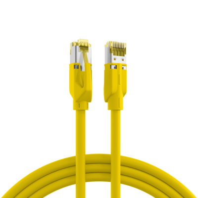 RJ45 Patchkabel Cat.6A S/FTP LSZH -- Draka UC900 TM31 gelb 30m von EFB ELEKTRONIK